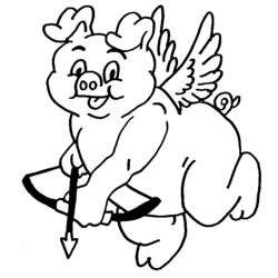 Dibujo para colorear: Cerdo (Animales) #3746 - Dibujos para Colorear e Imprimir Gratis