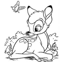 Dibujo para colorear: Ciervo (Animales) #2624 - Dibujos para Colorear e Imprimir Gratis