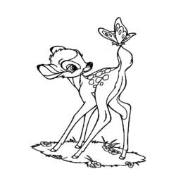 Dibujo para colorear: Ciervo (Animales) #2625 - Dibujos para Colorear e Imprimir Gratis