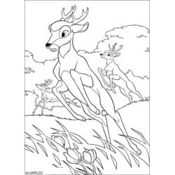Dibujo para colorear: Ciervo (Animales) #2703 - Dibujos para Colorear e Imprimir Gratis