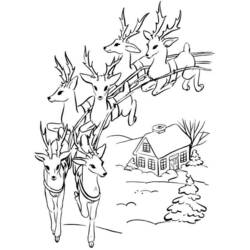 Dibujo para colorear: Ciervo (Animales) #2748 - Dibujos para Colorear e Imprimir Gratis