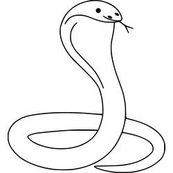 Dibujo Cobra (Animales) #212663 para imprimir y colorear