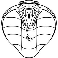 Dibujo Cobra (Animales) #212679 para imprimir y colorear