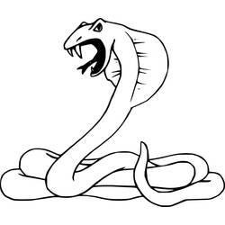 Dibujo Cobra (Animales) #212683 para imprimir y colorear