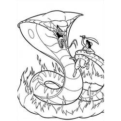 Dibujo para colorear: Cobra (Animales) #3235 - Dibujos para Colorear e Imprimir Gratis