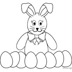 Dibujo para colorear: Conejo (Animales) #9527 - Dibujos para Colorear e Imprimir Gratis