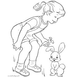 Dibujo para colorear: Conejo (Animales) #9555 - Dibujos para Colorear e Imprimir Gratis