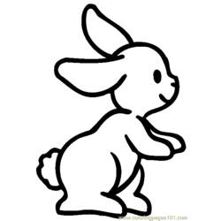 Dibujo para colorear: Conejo (Animales) #9568 - Dibujos para Colorear e Imprimir Gratis