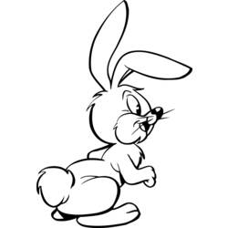 Dibujo para colorear: Conejo (Animales) #9585 - Dibujos para Colorear e Imprimir Gratis