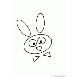 Dibujo para colorear: Conejo (Animales) #9604 - Dibujos para Colorear e Imprimir Gratis