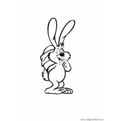 Dibujo para colorear: Conejo (Animales) #9628 - Dibujos para Colorear e Imprimir Gratis