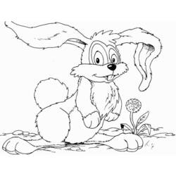 Dibujo para colorear: Conejo (Animales) #9631 - Dibujos para Colorear e Imprimir Gratis