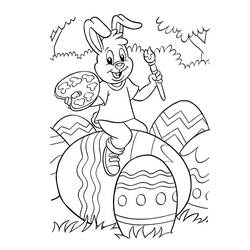 Dibujo para colorear: Conejo (Animales) #9640 - Dibujos para Colorear e Imprimir Gratis