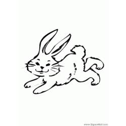 Dibujo para colorear: Conejo (Animales) #9646 - Dibujos para Colorear e Imprimir Gratis