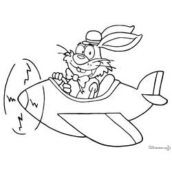 Dibujo para colorear: Conejo (Animales) #9650 - Dibujos para Colorear e Imprimir Gratis