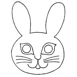 Dibujo para colorear: Conejo (Animales) #9663 - Dibujos para Colorear e Imprimir Gratis
