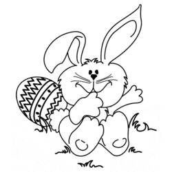 Dibujo para colorear: Conejo (Animales) #9676 - Dibujos para Colorear e Imprimir Gratis