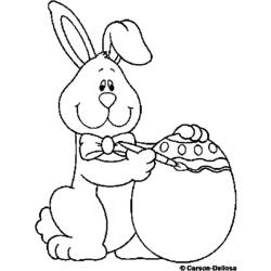 Dibujo para colorear: Conejo (Animales) #9682 - Dibujos para Colorear e Imprimir Gratis