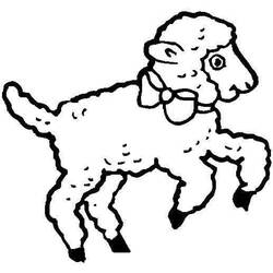 Dibujo Cordero (Animales) #184262 para imprimir y colorear