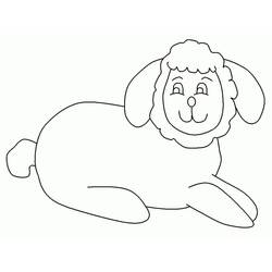 Dibujo Cordero (Animales) #184264 para imprimir y colorear