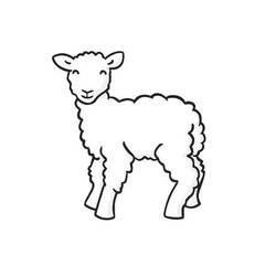 Dibujo Cordero (Animales) #184272 para imprimir y colorear