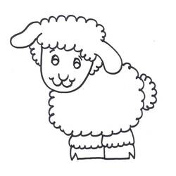 Dibujo Cordero (Animales) #184274 para imprimir y colorear