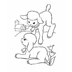 Dibujo Cordero (Animales) #184277 para imprimir y colorear