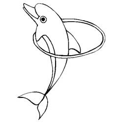 Dibujo para colorear: Delfín (Animales) #5171 - Dibujos para Colorear e Imprimir Gratis