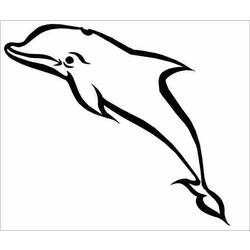 Dibujo para colorear: Delfín (Animales) #5266 - Dibujos para Colorear e Imprimir Gratis