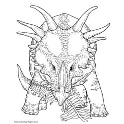 Dibujo para colorear: Dinosaurio (Animales) #5529 - Dibujos para Colorear e Imprimir Gratis