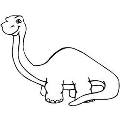 Dibujo para colorear: Dinosaurio (Animales) #5546 - Dibujos para Colorear e Imprimir Gratis