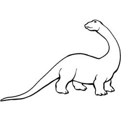 Dibujo para colorear: Dinosaurio (Animales) #5565 - Dibujos para Colorear e Imprimir Gratis