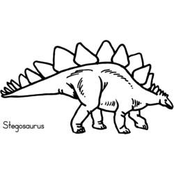 Dibujo para colorear: Dinosaurio (Animales) #5644 - Dibujos para Colorear e Imprimir Gratis