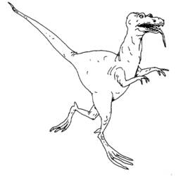 Dibujo para colorear: Dinosaurio (Animales) #5673 - Dibujos para Colorear e Imprimir Gratis