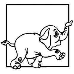 Dibujo Elefante (Animales) #175069 para imprimir y colorear