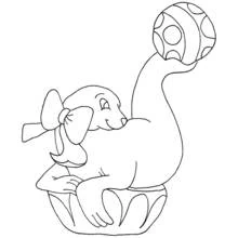 Dibujo Foca (Animales) #16315 para imprimir y colorear