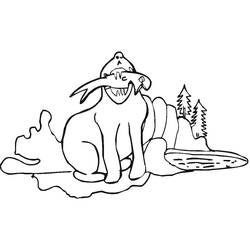 Dibujo Foca (Animales) #188089 para imprimir y colorear