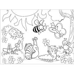 Dibujo Insecto (Animales) #179740 para imprimir y colorear