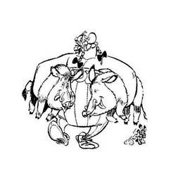Dibujo para colorear: Jabalí (Animales) #14648 - Dibujos para Colorear e Imprimir Gratis