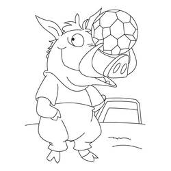 Dibujo para colorear: Jabalí (Animales) #14715 - Dibujos para Colorear e Imprimir Gratis