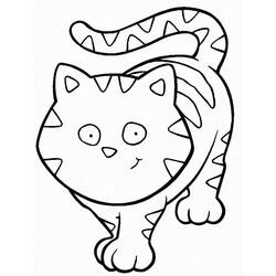 Dibujo para colorear: Kitten (Animales) #18062 - Dibujos para Colorear e Imprimir Gratis