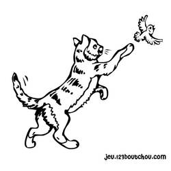 Dibujo para colorear: Kitten (Animales) #18114 - Dibujos para Colorear e Imprimir Gratis