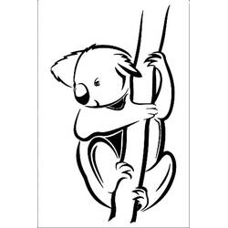 Dibujo Koala (Animales) #178761 para imprimir y colorear