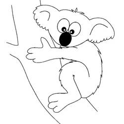 Dibujo Koala (Animales) #178787 para imprimir y colorear