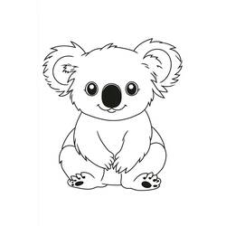 Dibujo Koala (Animales) #217743 para imprimir y colorear