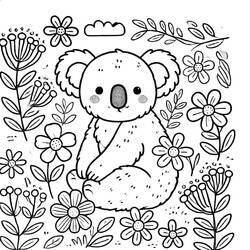 Dibujo Koala (Animales) #217753 para imprimir y colorear