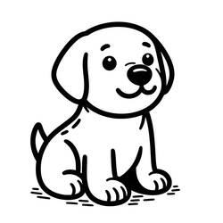 Dibujo para colorear: Labrador (Animales) #220732 - Dibujos para Colorear e Imprimir Gratis