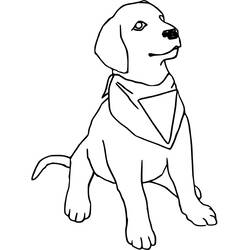 Dibujo para colorear: Labrador (Animales) #220745 - Dibujos para Colorear e Imprimir Gratis