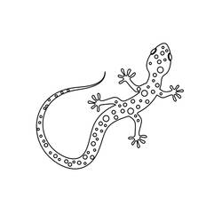 Dibujo para colorear: Lagarto (Animales) #217865 - Dibujos para Colorear e Imprimir Gratis