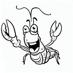 Dibujo para colorear: Langosta (Animales) #186712 - Dibujos para Colorear e Imprimir Gratis
